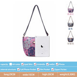 Shoulder Bag High-end Oxford Canvas Women Casual Messenger Flap Letter