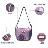 Shoulder Bag High-end Oxford Canvas Women Casual Messenger Flap Letter