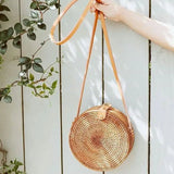 Exotic Rattan Basket Bag for Summer - Qiuteng Basket