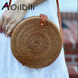 Exotic Rattan Basket Bag for Summer - Qiuteng Basket