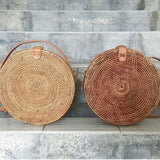 Exotic Rattan Basket Bag for Summer - Qiuteng Basket