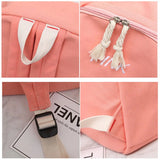 Yellow Girl School Bags For Teenagers Women Backpack Leather Women's Backpacks