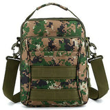 Camouflage Crossbody Bag Mountaineering Bag Waterproof Shoulder Bag