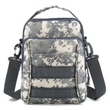 Camouflage Crossbody Bag Mountaineering Bag Waterproof Shoulder Bag