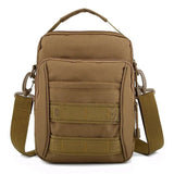 Camouflage Crossbody Bag Mountaineering Bag Waterproof Shoulder Bag
