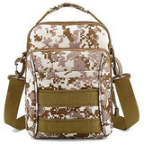 Camouflage Crossbody Bag Mountaineering Bag Waterproof Shoulder Bag