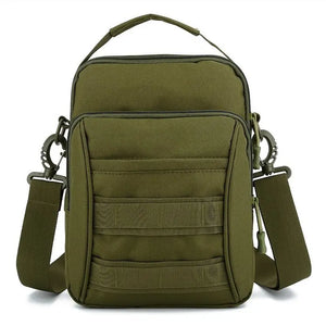 Camouflage Crossbody Bag Mountaineering Bag Waterproof Shoulder Bag