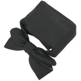 Women Bow Clutches Bag Evening Party Handbag Shoulder Bag(Black)