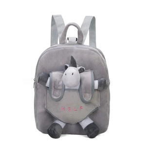 3D Cartoon Plush Children Backpacks Animal Kids Backpack