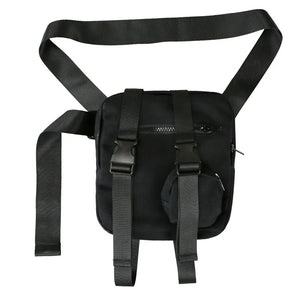 Canvas Waist Pack Streetwear Fanny Pack Tactical Hip Bum Bag