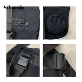 Canvas Waist Pack Streetwear Fanny Pack Tactical Hip Bum Bag