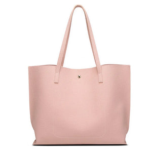 Women Shoulder Bags Leather Casual Shopping Bag Big Capacity Totes