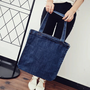 Casual Shoulder Vest Large Capacity Shopping Bag Solid Girls Hand Bag Women Pack