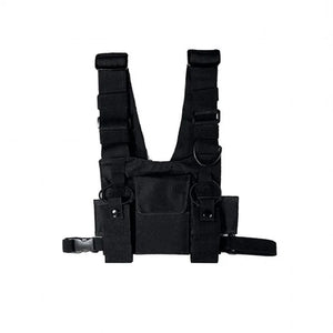 Tactical Harness Chest Rig Waist Bag Streetwear Functional Pack