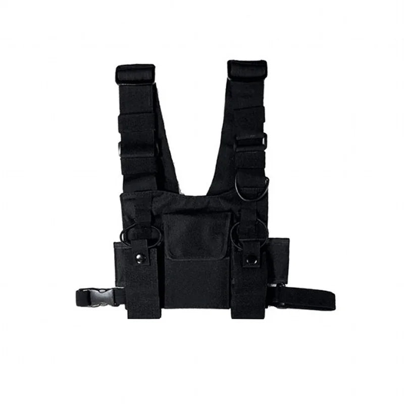 Tactical Harness Chest Rig Waist Bag Streetwear Functional Pack