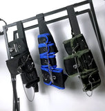 Mesh Tactical Waist Chest Bag with 5 Pockets for Men Women Hip-hop Belt Bag