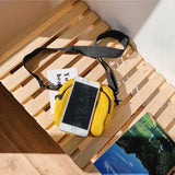 Korea Style Canvas Crossbody Bag for Women