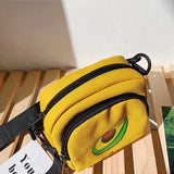 Korea Style Canvas Crossbody Bag for Women