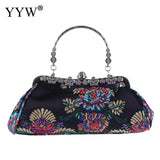 Embroidery Flower Handbags Retro Bags Vintage Ethnic Wedding Purse
