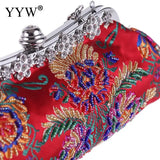 Embroidery Flower Handbags Retro Bags Vintage Ethnic Wedding Purse