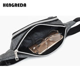 Fanny Pack Waist Bag with Earphone Hole for Travel