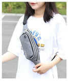 Fanny Pack Waist Bag with Earphone Hole for Travel
