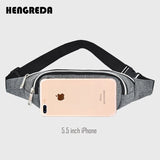 Fanny Pack Waist Bag with Earphone Hole for Travel