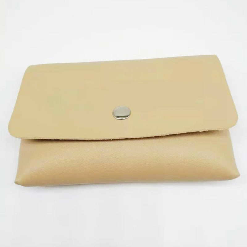 Women's Leather Waist Bag Pure PU Chest Pouch #YL