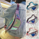 Punk Holographic Fanny Pack Waterproof Bum Bag