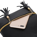 Women Tassel Bag Crossbody Shoulder Handbag Purse