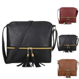 Women Tassel Bag Crossbody Shoulder Handbag Purse