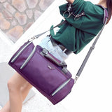 Oxford Couple Travel Bags Luggage Garment Bag Shoulder Strap Duffel