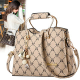 Women's PU Leather Shoulder Bag Totes Purse