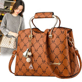 Women's PU Leather Shoulder Bag Totes Purse