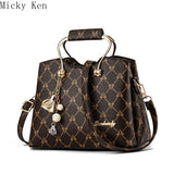 Women's PU Leather Shoulder Bag Totes Purse