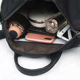 Women's Oxford Chain Backpacks Waterproof Shoulder Bags
