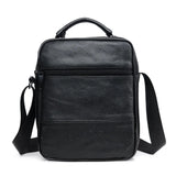 Cowhide Leather Shoulder Bag Crossbody Men Business Briefcase