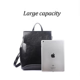 Women Shoulders Backpack PU leather Female Youth backpack For Teenage Girls