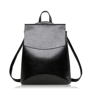 Women Shoulders Backpack PU leather Female Youth backpack For Teenage Girls