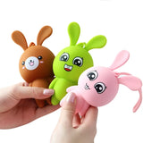 Cartoon Animal Silicone Keychain Organizer