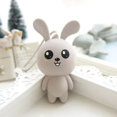 Cartoon Animal Silicone Keychain Organizer