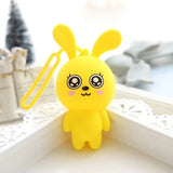 Cartoon Animal Silicone Keychain Organizer
