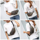 Silver Laser Bum Bag Girls Holographic Fanny Pack Women