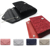 Lace Shoulder Bag Evening Clutch Purse Chain Handbag