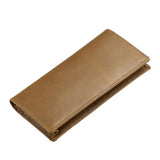 Men Wallet Leather Casual Purse Long Wallets Crazy Horse Leather Clutch Bag