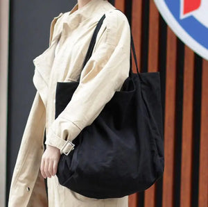 Large-capacity Canvas Shoulder Bag