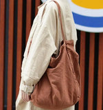 Large-capacity Canvas Shoulder Bag
