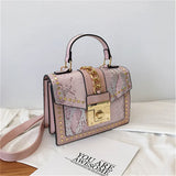 Foreign Style Small Square Bag Chain Women Bag