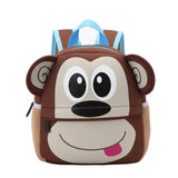 3D Cartoon Animal School Backpacks - Nylon Lovely Preschool Book Bags