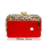 Metal Evening Bag Banquet Clutch Bag